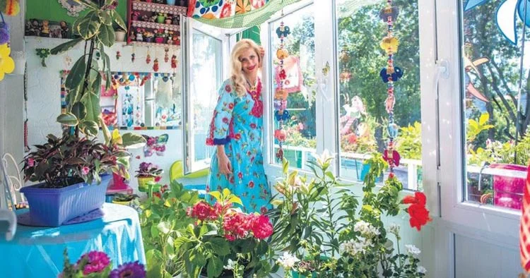 Üç kez İstanbul’un en iyi balkonu seçilen Pervin Zengin, tam