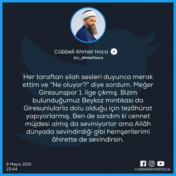 Cübbeli Ahmet'ten Beykoz'da Giresunspor tepkisi 1 cubbelitepkidb2 FUtvI7 wkR