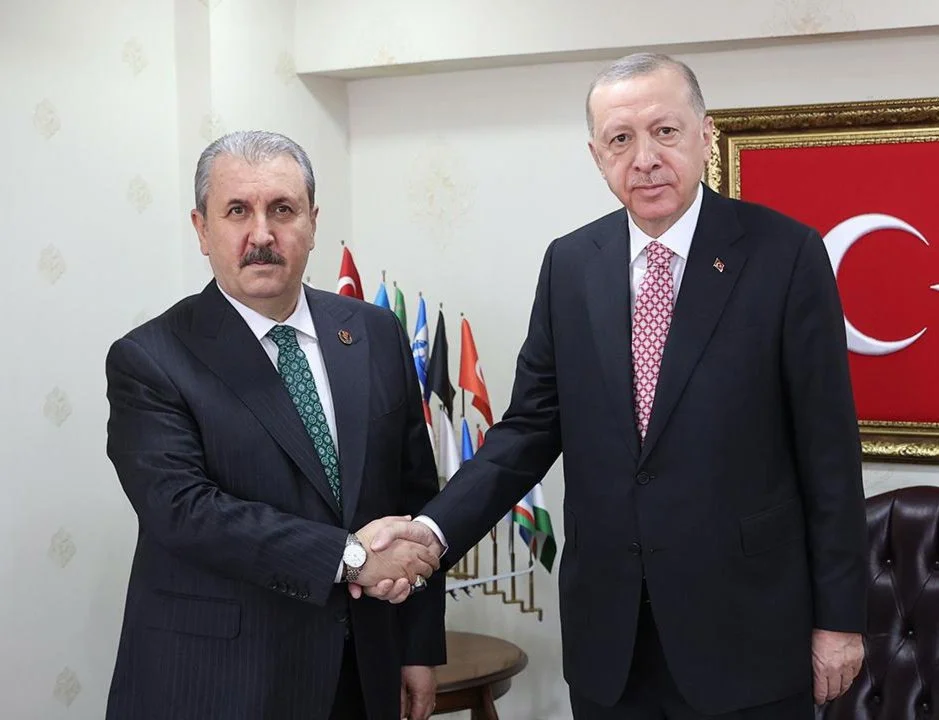 Cumhur İttifakı ortağı Büyük Birlik Partisi Genel Başkanı Mustafa Destici,