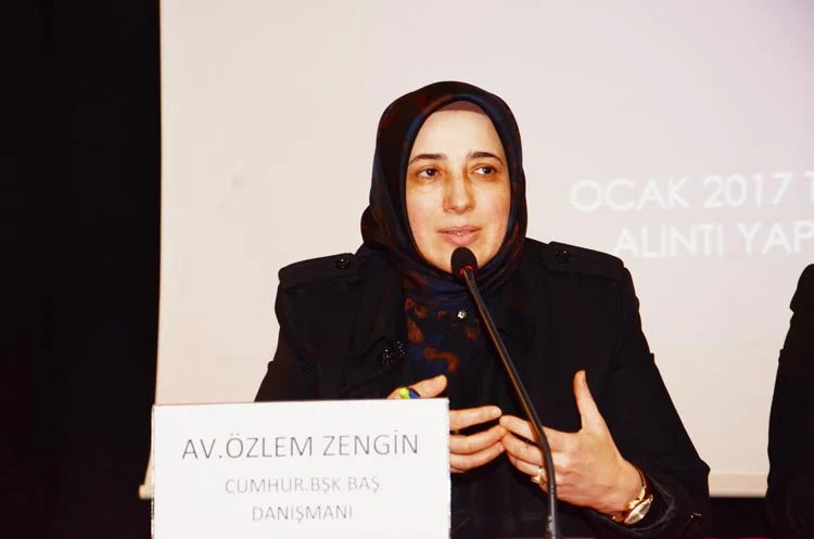 Cumhurbaşkanı başdanışmanı Avukat Özlem Zengin, Beykoz'da 16 Nisan'da yapılacak olan
