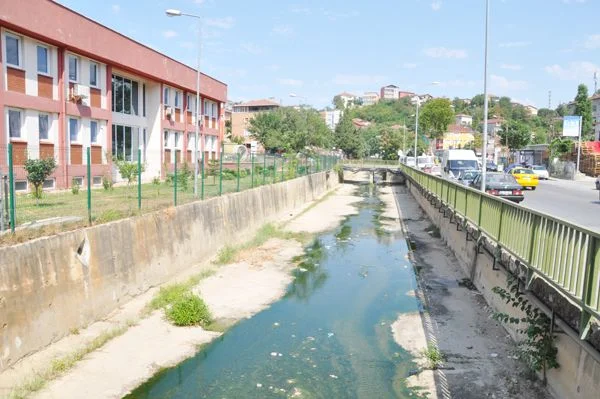 Çubuklu Dedeoğlu Deresi’ne karışan katı atık su bölgede hayatı çekilmez