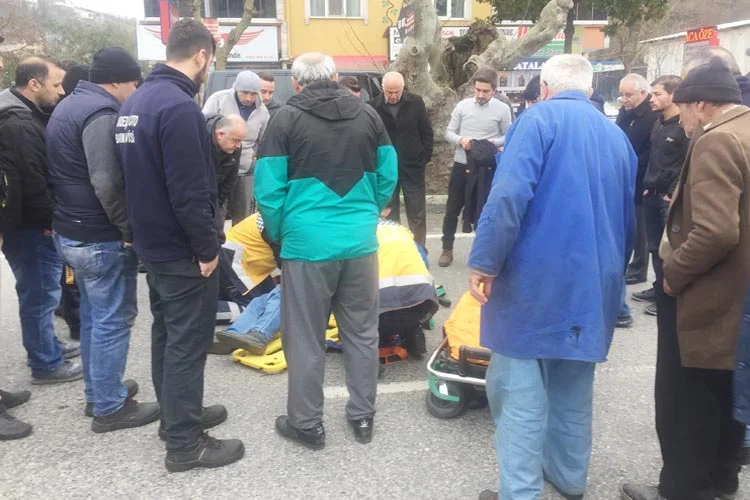 Sabah saatlerinde Beykoz Dedeoğlu Mevkii'nde meydana gelen kazada bir vatandaş