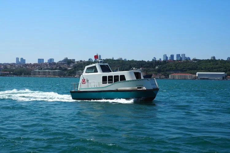 İstanbul Büyükşehir Belediyesi'nin birkaç ay önce hizmete aldığı deniz taksiler