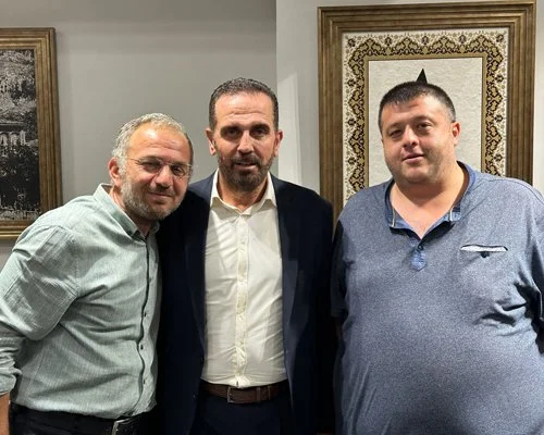 AK Parti Beykoz İlçe Başkanı Hanefi Dilmaç'a hac vazifesinin ardından