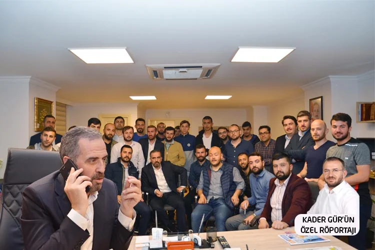 İlk röportajını Dost Beykoz’la gerçekleştiren AK Parti İlçe Başkanı M.