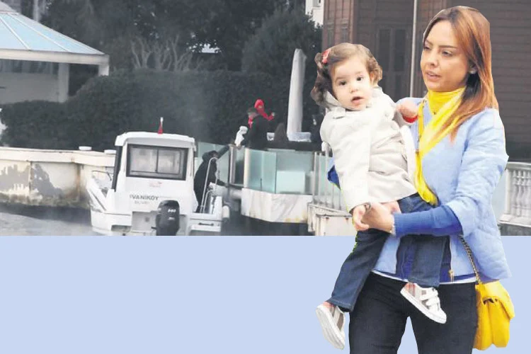 Beykoz Kanlıca'da ikamet eden sanatçı Ebru Gündeş, kızı için de