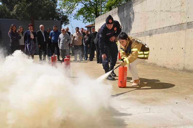 Beykoz Devlet Hastanesi'nde olası bir afet, yangın ve diğer tehlikelere