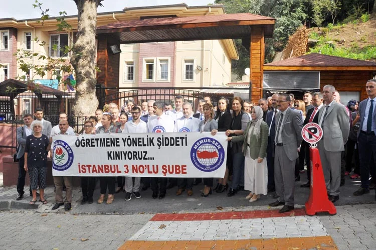 Beykoz'da öğretmenler sahipsiz mi? 2 egtim siddet 6 kmy u5lusu