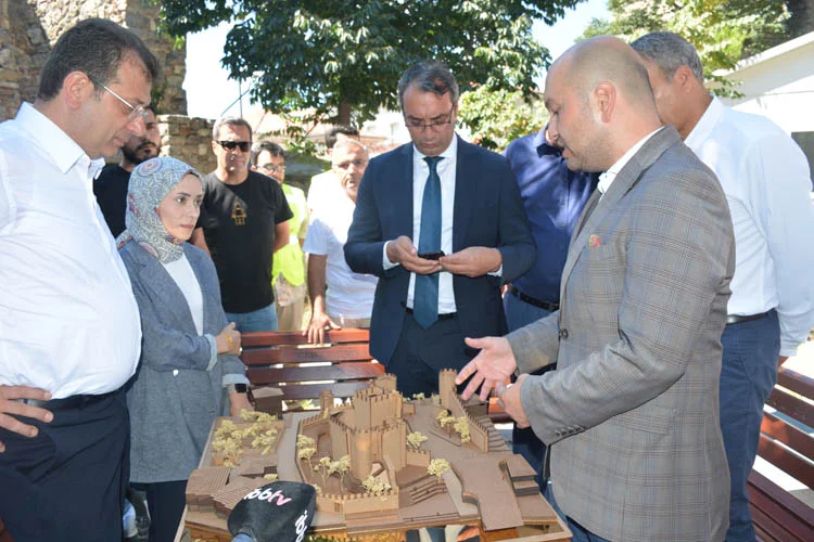 İBB'nin Beykoz'daki çalışmalarını incelemek için gelen Başkan İmamoğlu, buradaki açıklamasında