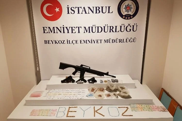 Beykoz İlçe Emniyet Müdürlüğü Ekipleri, Beykoz İncirköy Mahallesi'ne uyuşturucu operasyonu