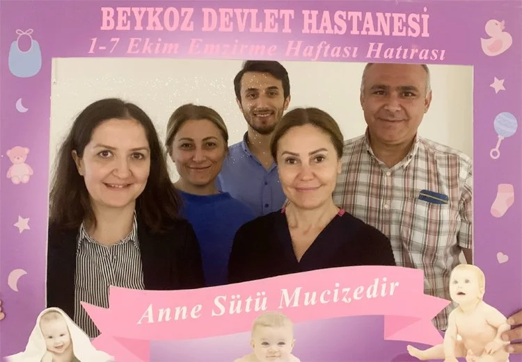 Beykoz Devlet Hastanesi Eğitim Birimince hazırlanan program kapsamında yeni doğum