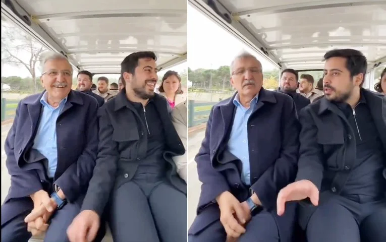 Beykoz Belediye Başkanı Murat Aydın ses tonuyla Cumhurbaşkanı Erdoğan’ı taklit