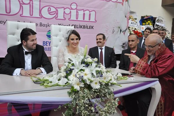 Fatih ve Özge Sağlam'ın en mutlu günü 2