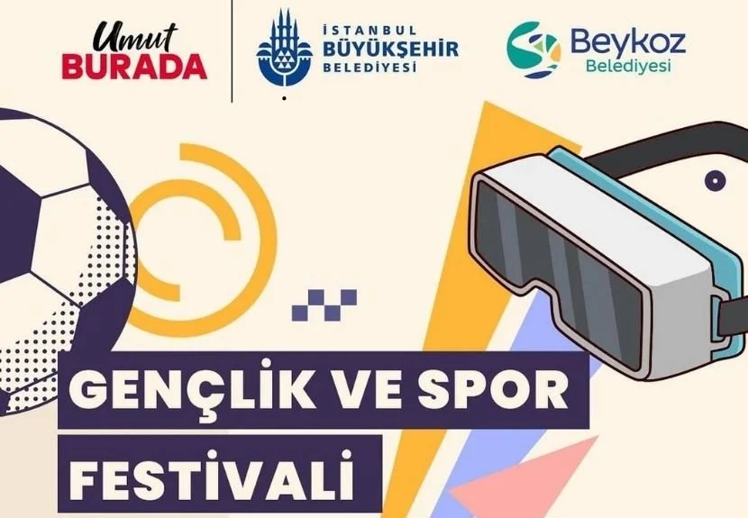 Beykoz Belediyesi ve İBB işbirliğiyle düzenlenen Gençlik ve Spor Festivali