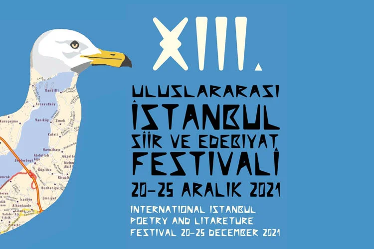 Uluslararası 13. İstanbul Şiir ve Edebiyat Festivali'nin kapanışı şairlerin katılımı,