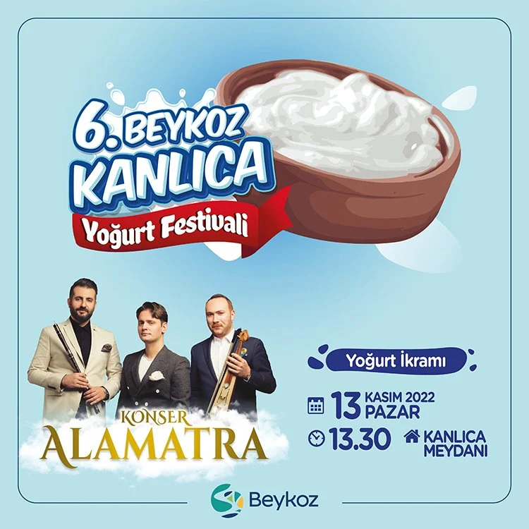 Beykoz’da 6. Kanlıca Yoğurt Festivali Pazar günü yapılacak 1 festival 1 cUGY4ZYPV9