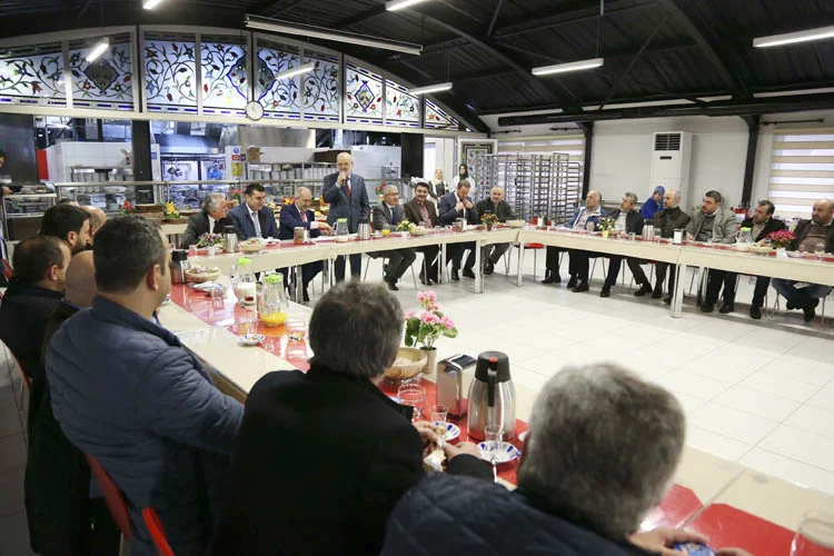 Beykozlu fırıncılar, Beykoz Belediyesinin istişare toplantısında bir araya geldi.