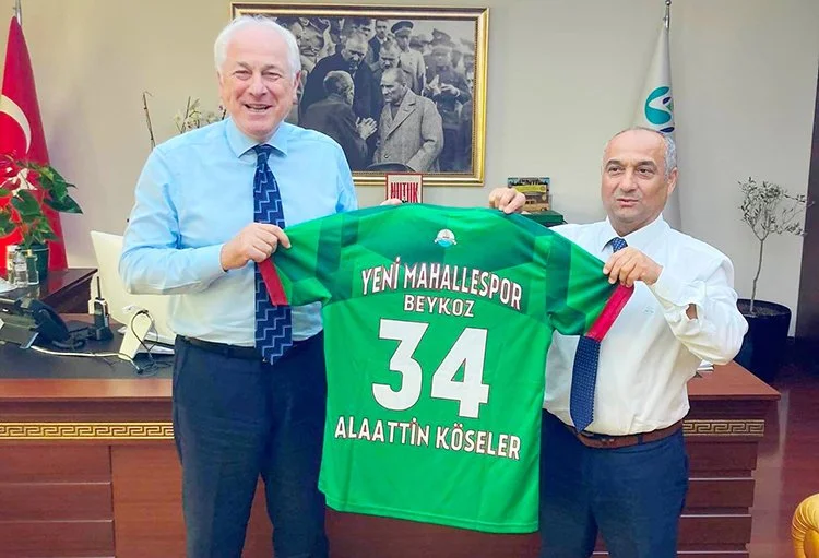 Başkan Köseler’e Yenimahalle forması 1 forma hab ebgEYcATSo