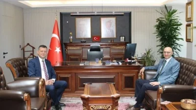 Beykoz Kaymakamlığı'na atanan Dr. Fatih Ürkmezer'e hayırlı olsun ziyaretleri başladı.