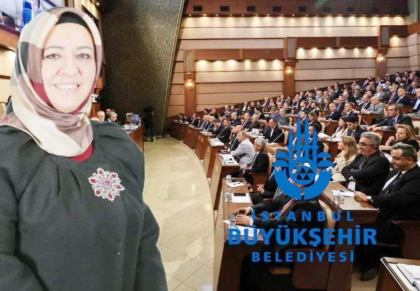 Beykoz ve İBB Belediyelerinin AK Partili Meclis Üyesi Gaye Zayıf,