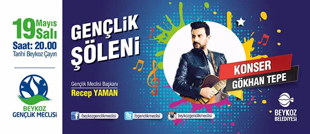 Beykoz gençliği 19 Mayıs'ta Gökhan Tepe ile coşacak 1 ge BePLWFKfp6