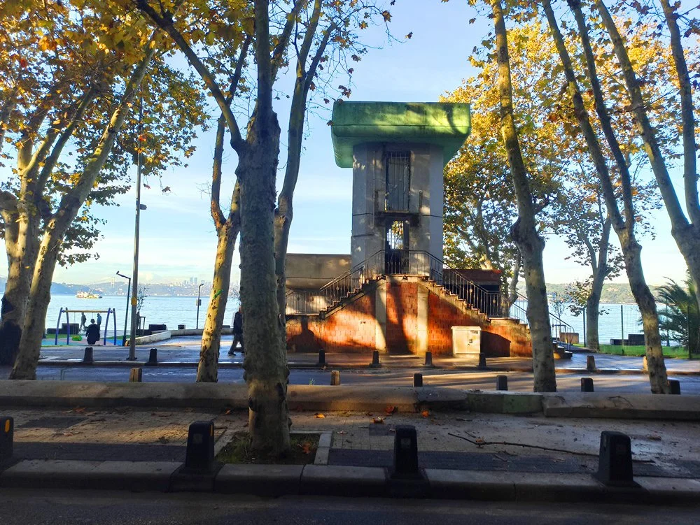 Beykoz Korusu girişindeki üst geçit kaldırıldı 2 gecit beykoz