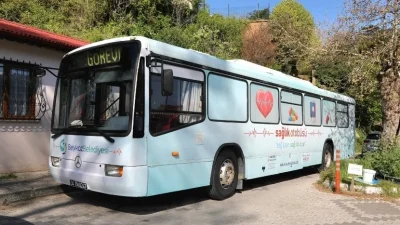 Beykoz Belediyesi'nin 'sağlık otobüsü' 11-13 Haziran tarihleri arasında Çavuşbaşı Fatih