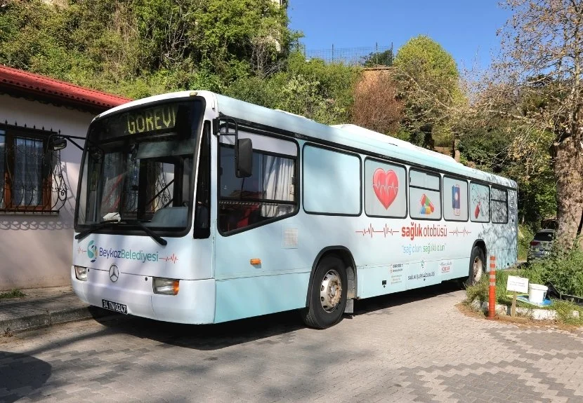 Beykoz Belediyesi'nin 'sağlık otobüsü' 11-13 Haziran tarihleri arasında Çavuşbaşı Fatih