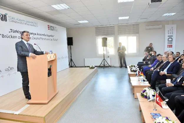 11. Cumhurbaşkanı Abdullah Gül ile Almanya eski Cumhurbaşkanı Christian Wulff,