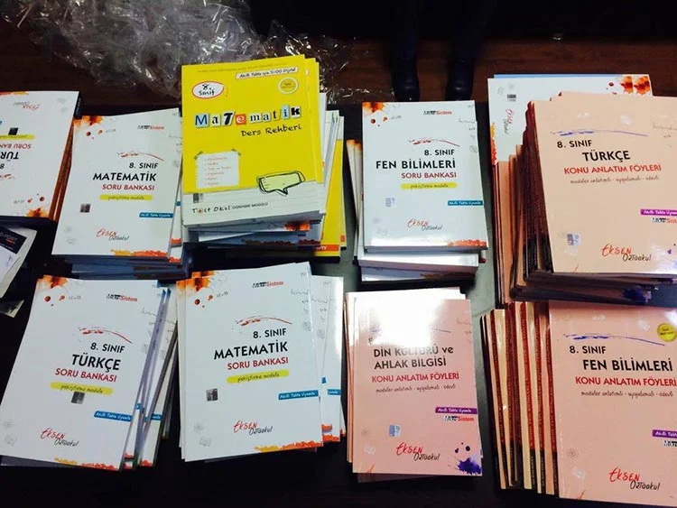 MESVAK ve MESDEF'den Mesudiye’de TEOG Sınavına hazırlanan öğrencilere kitap desteği