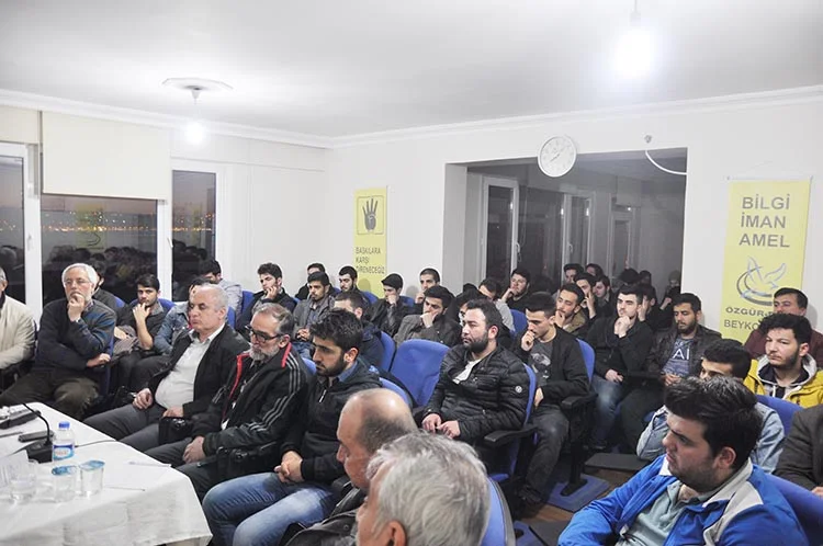Özgür-Der Beykoz Şubesi’nin aylık seminerler dizisinin bu ayki konusu, “İslami