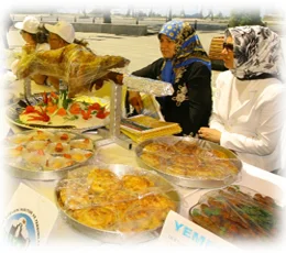 Hem göze hem damağa hitap eden ev hanımlarının özenle hazırladığı