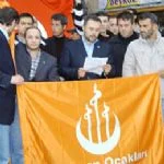 Beykoz’da ki tepki seline katılanların başını Beykoz Alperenler Ocağı çekti.