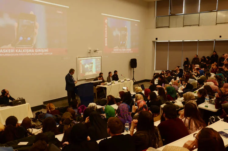 Medipol Üniversitesi İletişim Fakültesi'nin düzenlemiş olduğu 'Haberci gözüyle 15 Temmuz'