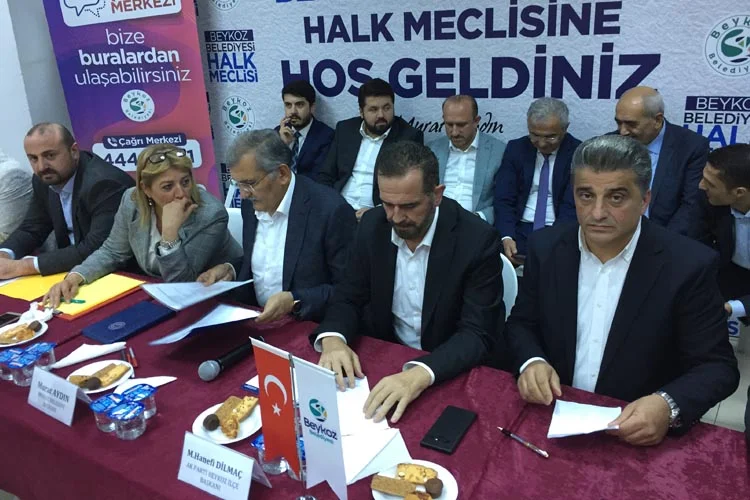 Beykoz’da Yücel Çelikbilek döneminde başlatılan mahallelerde halk meclisleri toplantılarını Murat