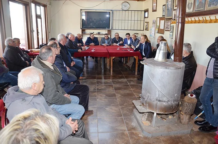 Beykoz’un köylerinde referandum çalışmaları yapan CHP İstanbul Milletvekili TBMM Başkan