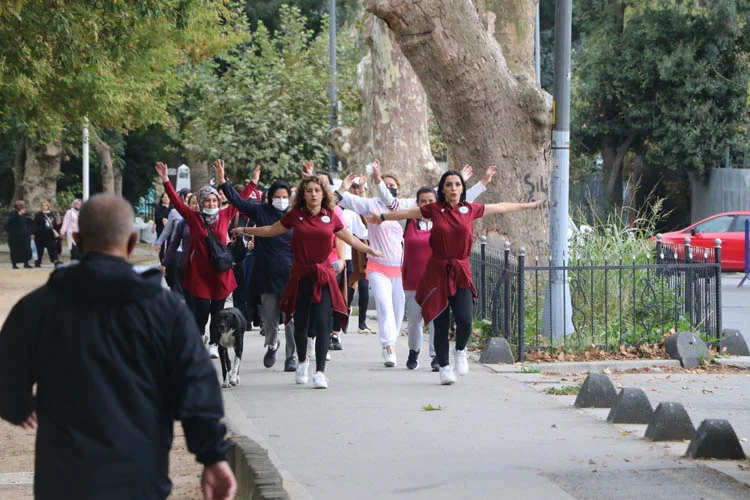 Avrupa Hareketlilik Haftası kapsamında Beykoz'da eski spor caddesi olarak bilinen