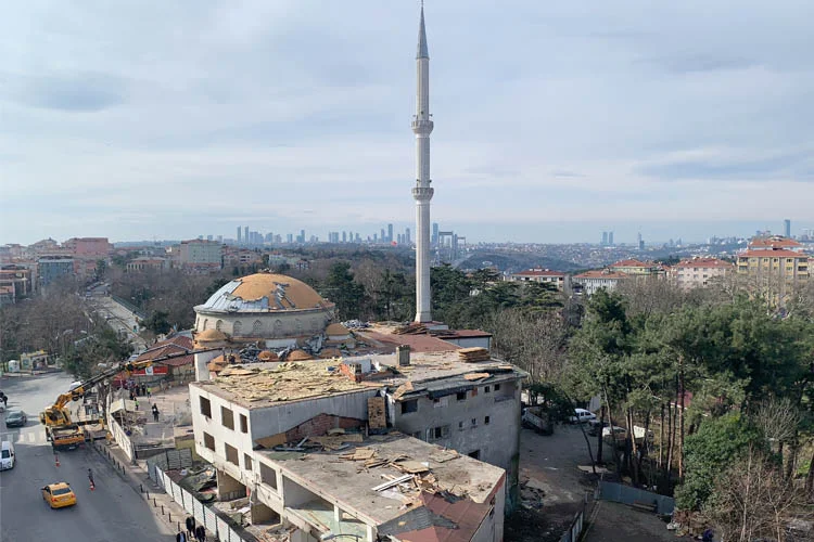 Geçtiğimiz aylarda Dost Beykoz'un duyurduğu Kavacık Hasan Yavuz Camisinin yıkım