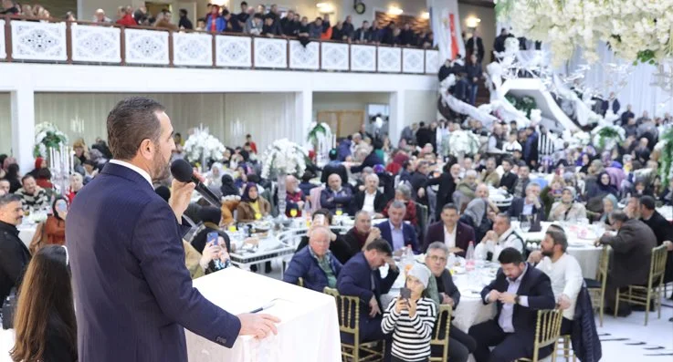 Hanefi Dilmaç teşekkür yemeğinde salonlara sığmadı 3