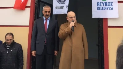 İstanbul Milletvekili Hasan Turan, Beykoz eski Belediye Başkanı Yücel Çelikbilek’in