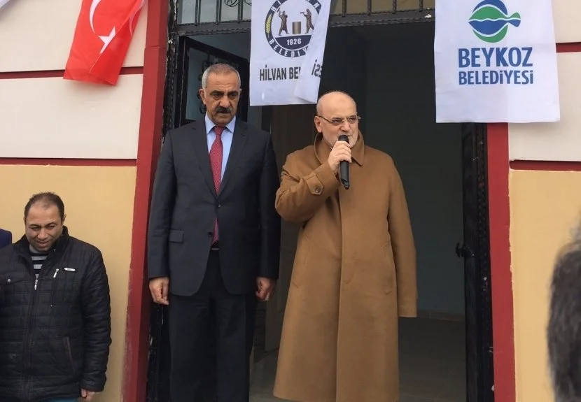 İstanbul Milletvekili Hasan Turan, Beykoz eski Belediye Başkanı Yücel Çelikbilek’in