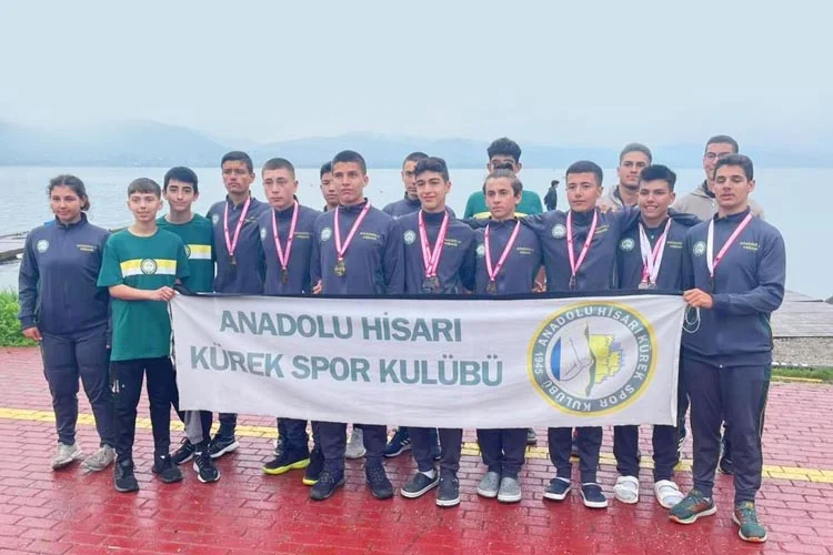 Beykoz’dan Anadoluhisarı Spor Kulübü Kürek takımının da yer aldığı Sanmar