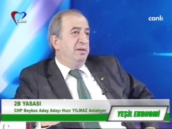 CHP Beykoz Belediye Başkan Aday Adayı Hızır Yılmaz Cem TV’de