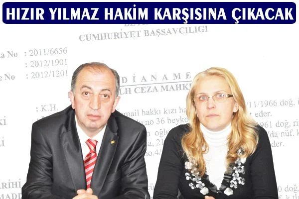 CHP Beykoz İlçe Başkanı Hızır Yılmaz, 1 Nisan 2012 günü