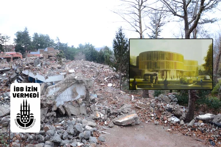 Beykoz'da, 1936'dan bu yana eğitim veren Ziya Ünsel Ortaokulu'nu yenileme