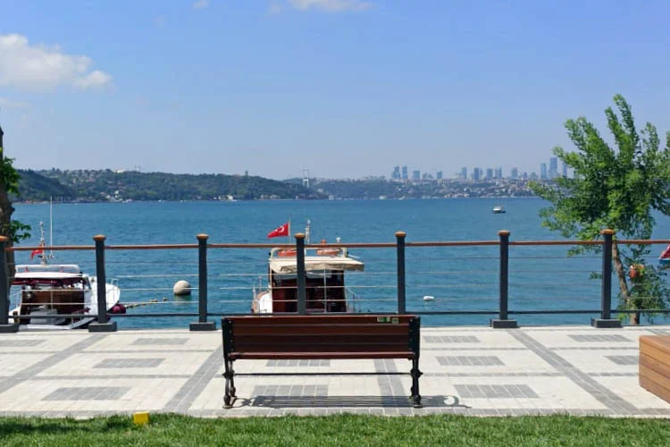 Beykoz Belediyesi'nin baştan sona yapımını üstlendiği Sahil Düzenleme Projesi sonrası
