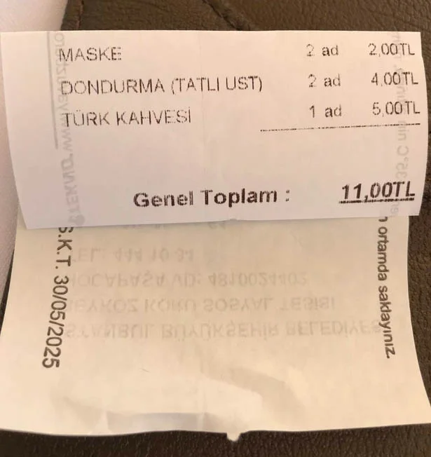 İBB'nin birçok yerde ücretsiz dağıttığı maske, Beykoz Korusu Tesislerine müşteri