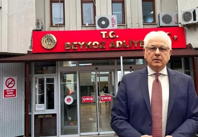 Sabah saatlerinde Beykoz Adliyesi'ne getirilen Beykoz Belediye Başkanı Alaattin Köseler'in