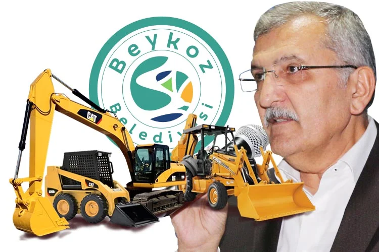 Beykoz Belediyesi, iş makinesi, otobüs ve binek araç kiraladı. Rakamlar