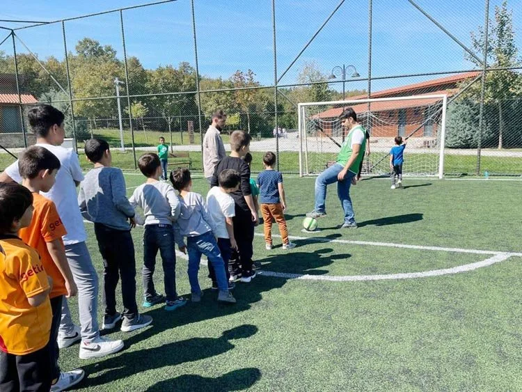 İHH Beykoz Temsilciliği’nin, “Cennetin çocukları” temasıyla organize ettiği sonbahar şenliğine